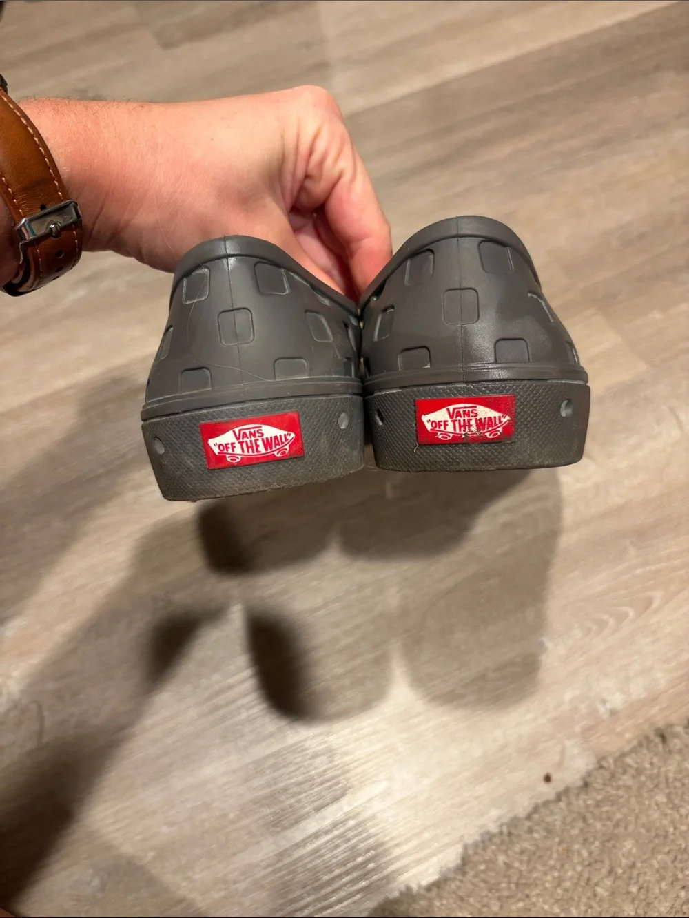 Slip-On Ventilated Men’s Casual water Shoe - Dark Gray